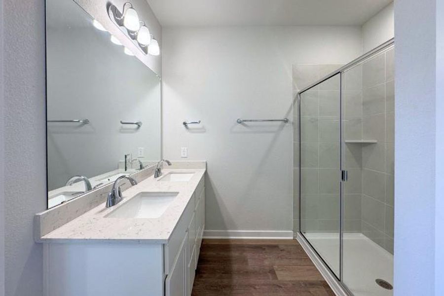 Furnished interior view inside a new home in Eastwood at Sonterra, Jarrell (Image 3).