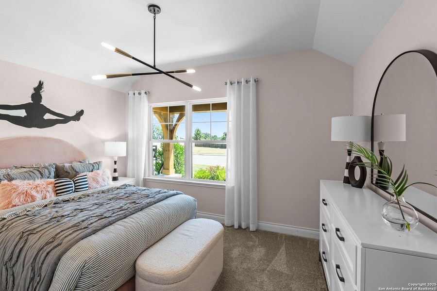 Furnished interior view inside a new home in Corley Farms, Boerne (Image 7).