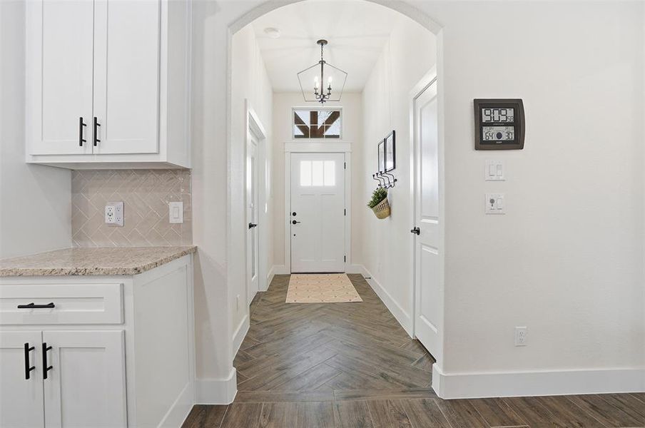 Furnished interior view inside a new home in , Springtown (Image 7).