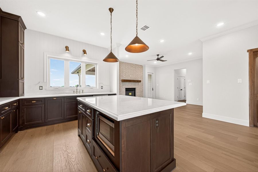 Furnished interior view inside a new home in , East Bernard (Image 8).