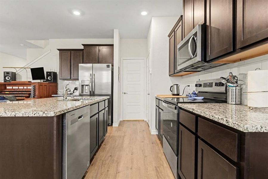 Furnished interior view inside a new home in , Anna (Image 25).