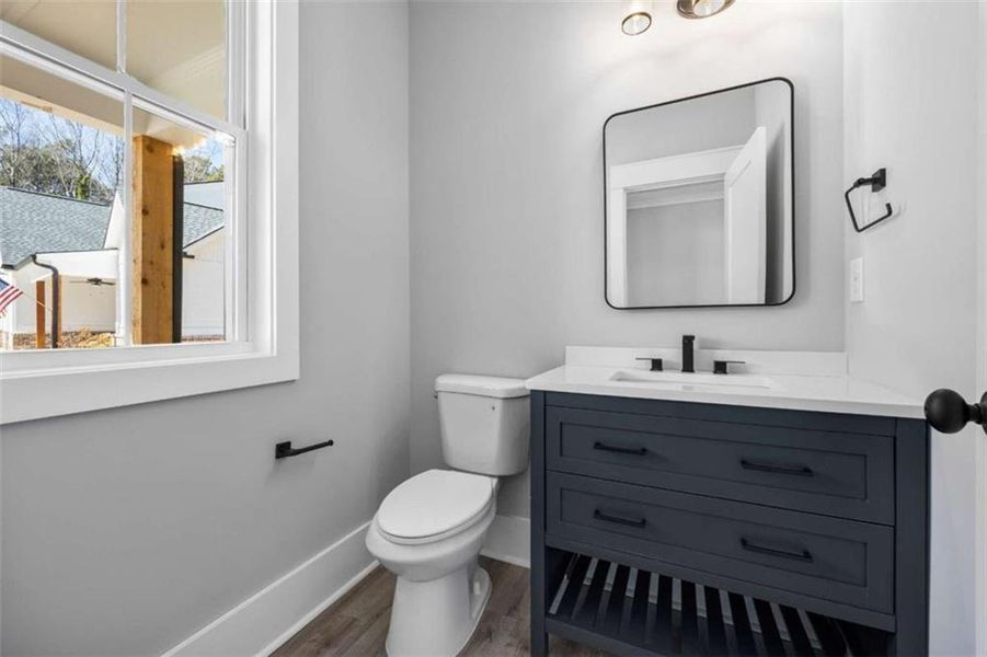 Furnished interior view inside a new home in , Monroe (Image 13).