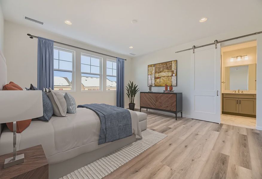 Homesite 163 Primary Bedroom - Virtually Staged - 13 of 24