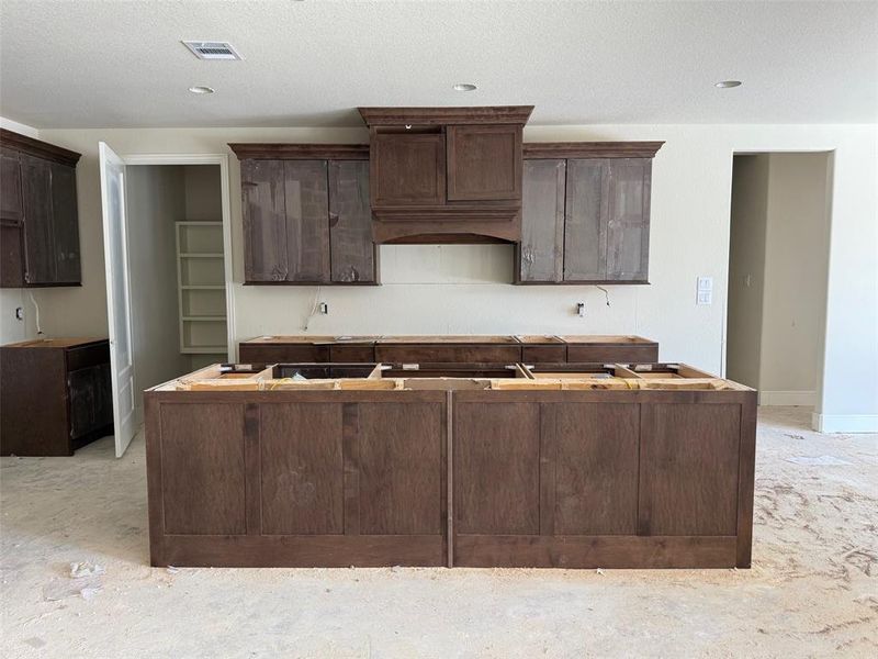 Huge Kitchen Island Cabinets