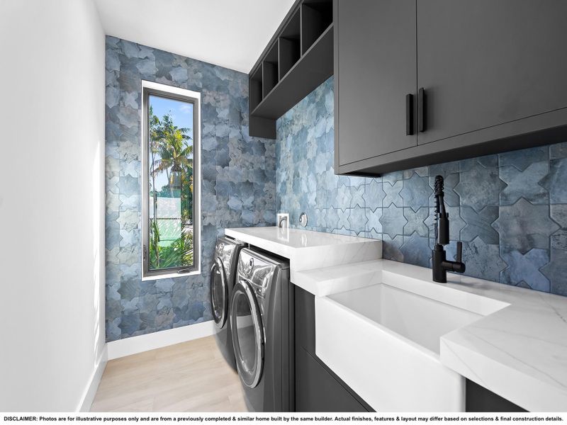 DISCLAIMER: Photos are for illustrative purposes only and are from a previously completed & similar home built by the same builder. Actual finishes, features & layout may differ based on selections & final construction details.