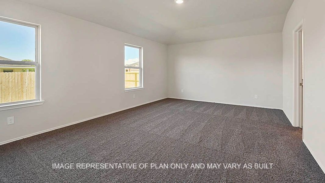 Spacious, unfurnished interior of a new home in Liberty Village, Brenham (Image 11).