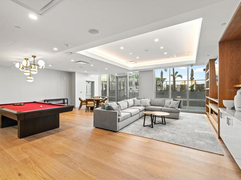 Furnished interior view inside a new home in , St. Petersburg (Image 21).