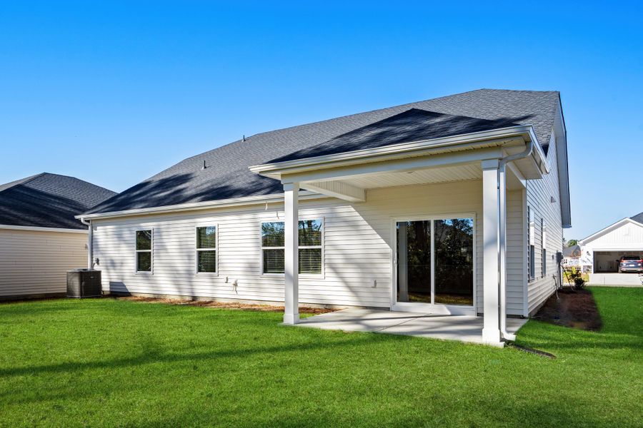 Enjoy the serene outdoor space this home offers.