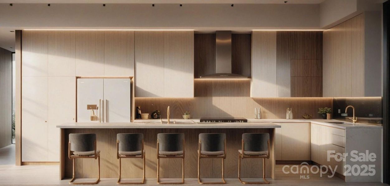 Close-up of interior finishes inside a home in , Mills River (Image 1).