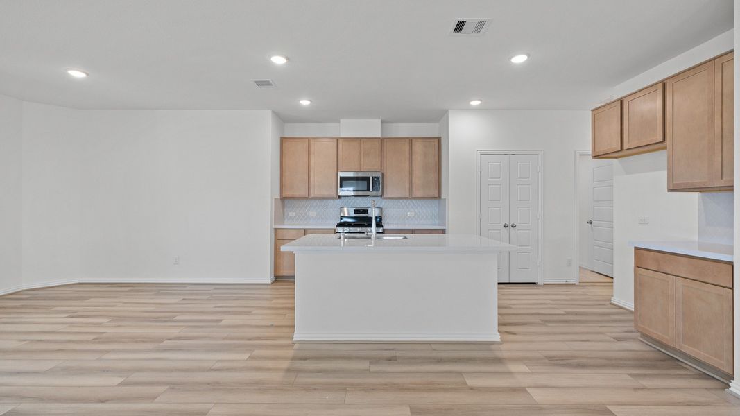 Furnished interior view inside a new home in Oakwood Estates, Waller (Image 14).