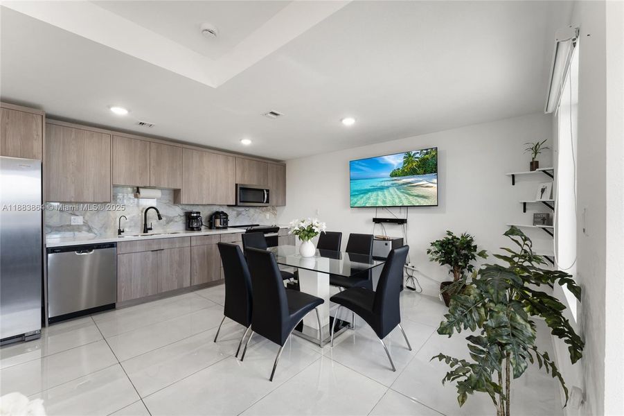 Furnished interior view inside a new home in , Homestead (Image 2).