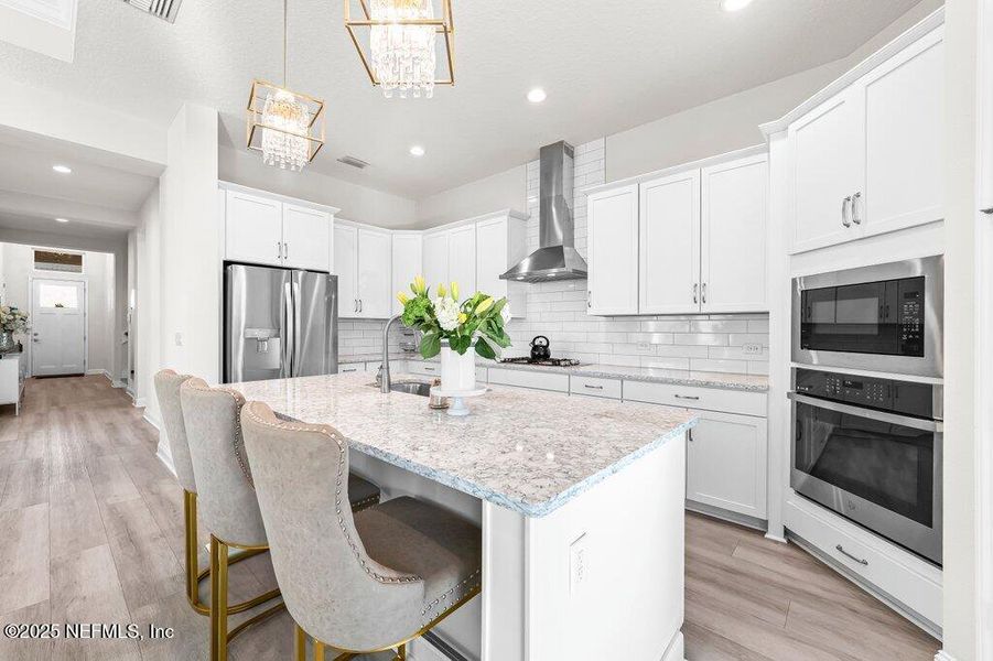 Furnished interior view inside a new home in Courtney Chase, St. Augustine (Image 19).