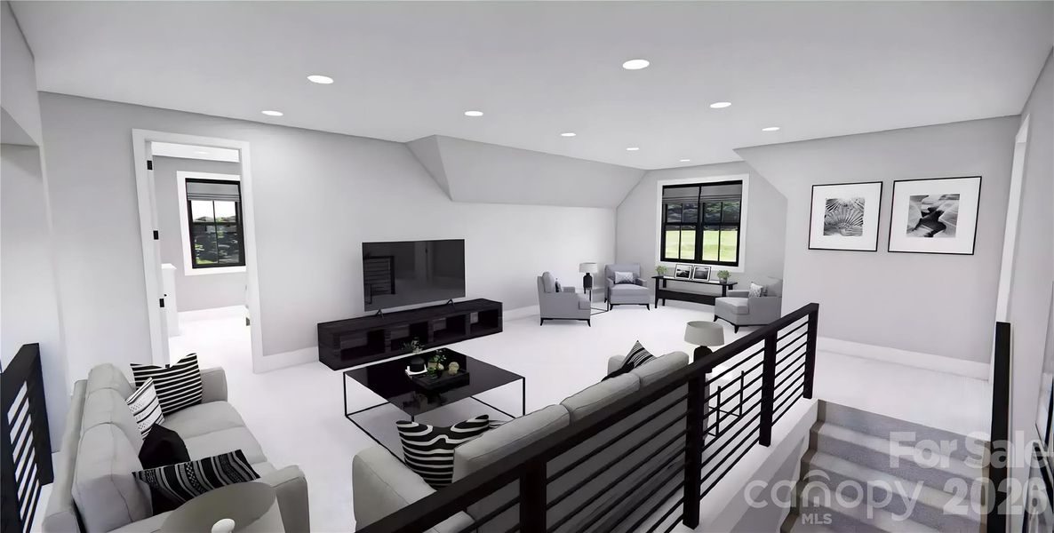 Furnished interior view inside a new home in , Mooresville (Image 31).