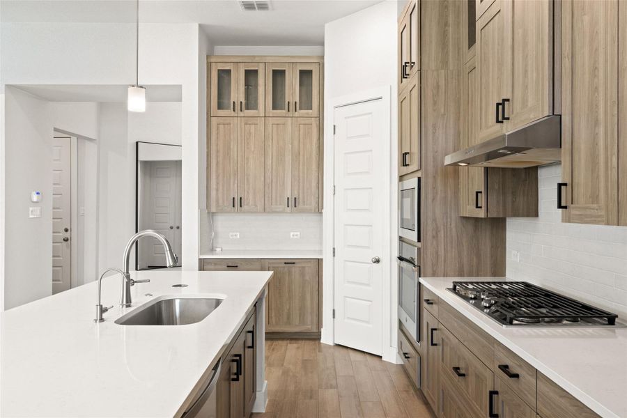 Furnished interior view inside a new home in Sweetwater, Austin (Image 16).
