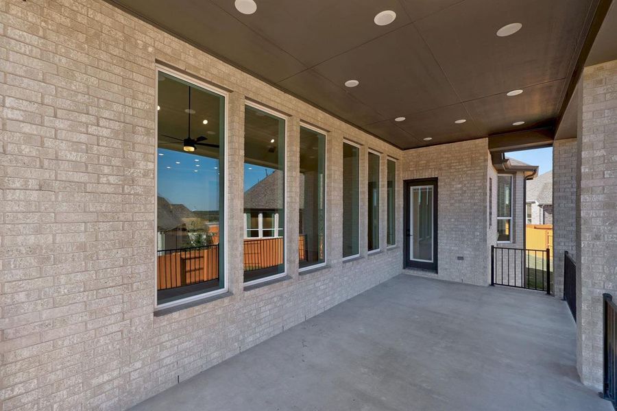 Exterior details and patio area of a home in , Liberty Hill (Image 21).
