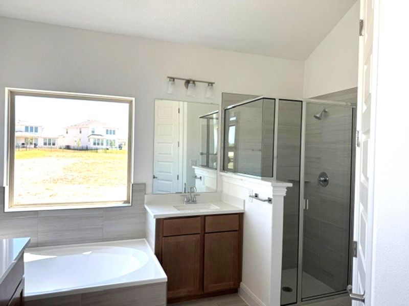 Furnished interior view inside a new home in Preserve at Lakeside Meadows, Pflugerville (Image 6).