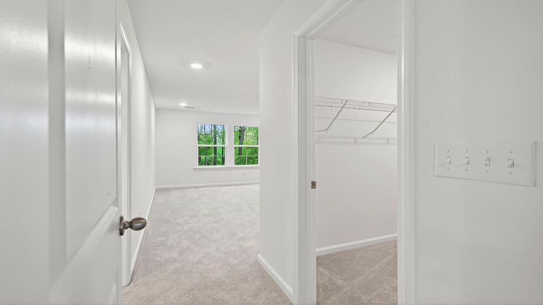 Spacious, unfurnished interior of a new home in Creekside at Andrews, Summerville (Image 17).
