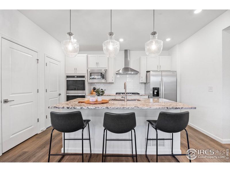 high end chef's kitchen