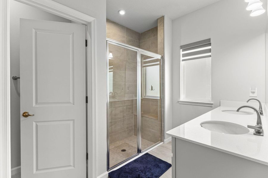 Furnished interior view inside a new home in , Port St. Lucie (Image 8).