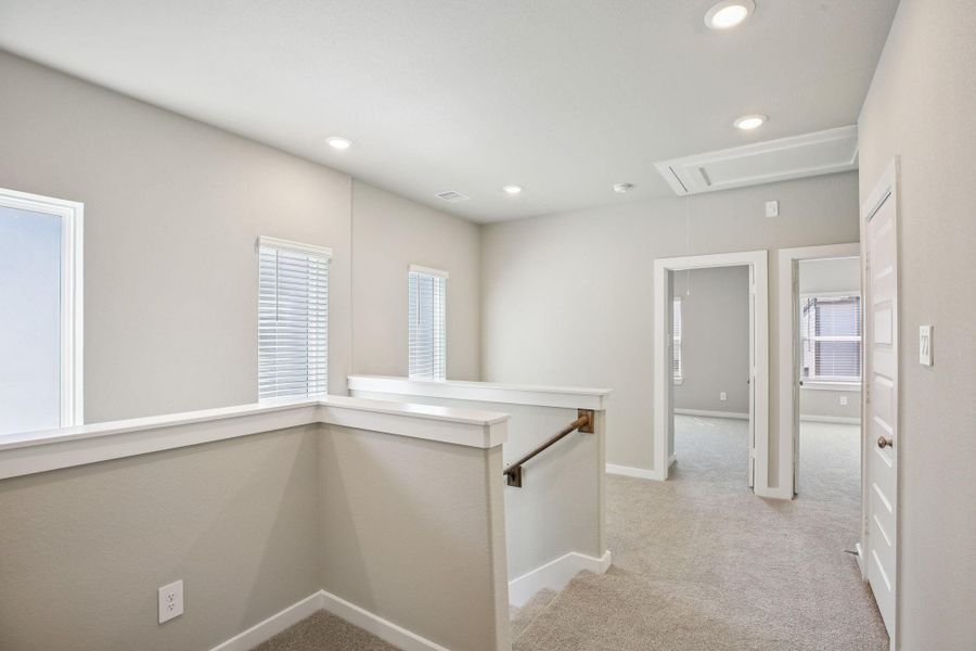 Spacious, unfurnished interior of a new home in Spring Brook Village - City Series, Houston (Image 19).