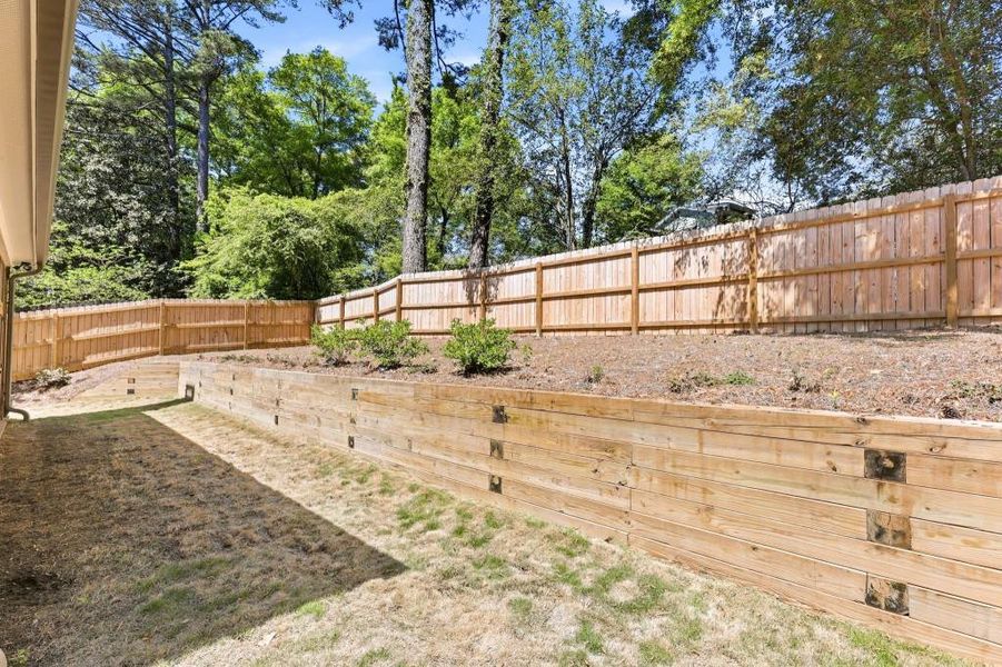 Exterior details and patio area of a home in , Chamblee (Image 23).