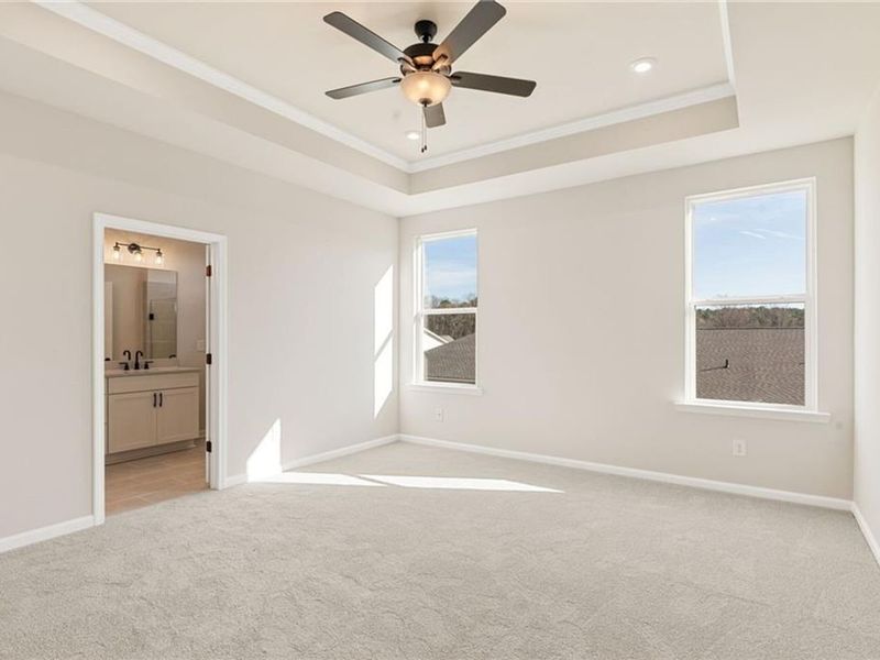Spacious, unfurnished interior of a new home in Kelly Preserve, Loganville (Image 19).