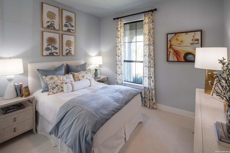 Furnished interior view inside a new home in Weston Oaks, San Antonio (Image 6).