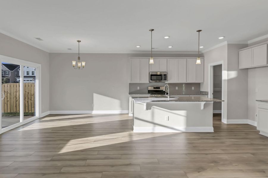 Furnished interior view inside a new home in Ashton Lakes, Lexington (Image 7).