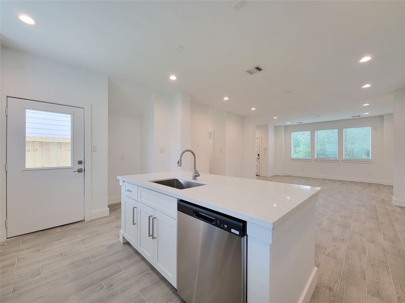 Furnished interior view inside a new home in , Houston (Image 9).