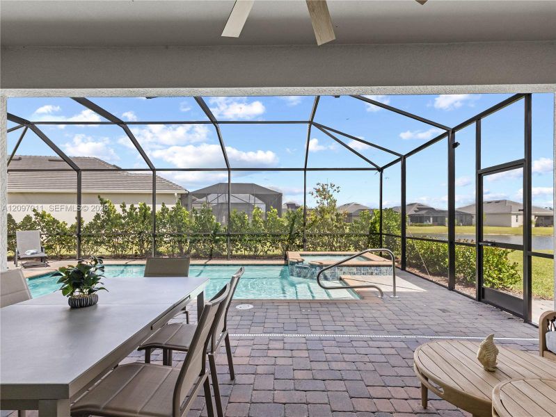 Exterior details and patio area of a home in , Punta Gorda (Image 29).