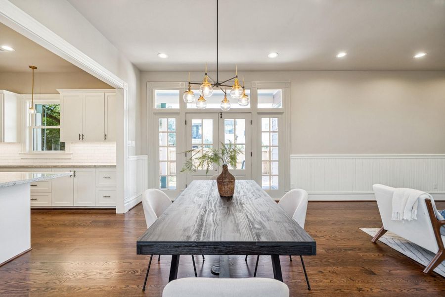 Furnished interior view inside a new home in , Houston (Image 18). Furnished interior view inside a new home in , Houston (Image 18).