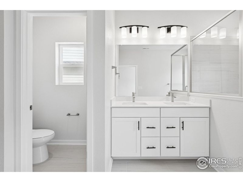 Furnished interior view inside a new home in , Loveland (Image 17).