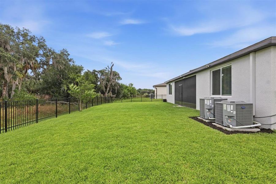 Exterior details and patio area of a home in , Parrish (Image 26).