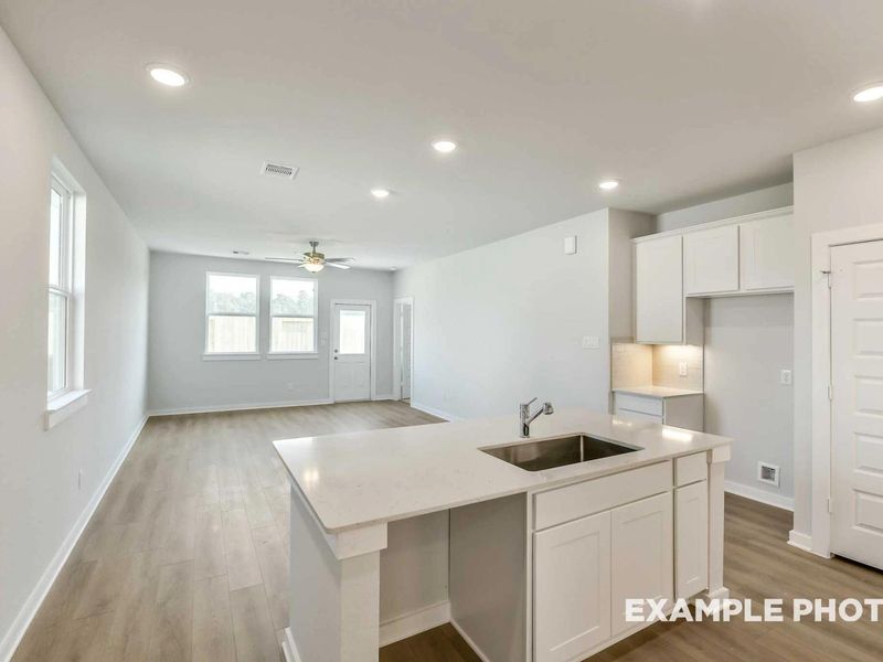 Representative furnished interior of a home built from the The Colorado F by Davidson Homes LLC in Windmill Estates, Magnolia (Image 11).