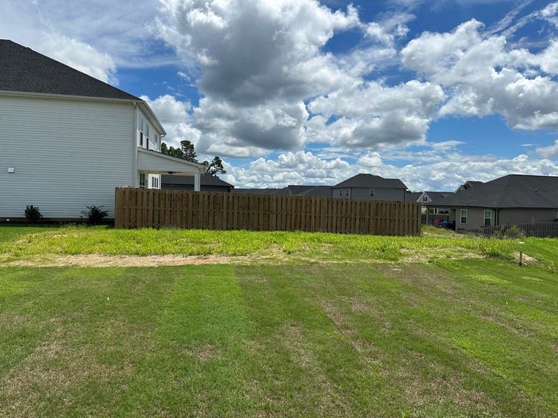Exterior details and patio area of a home in Windsor, North Augusta (Image 3). Exterior details and patio area of a home in Windsor, North Augusta (Image 3).