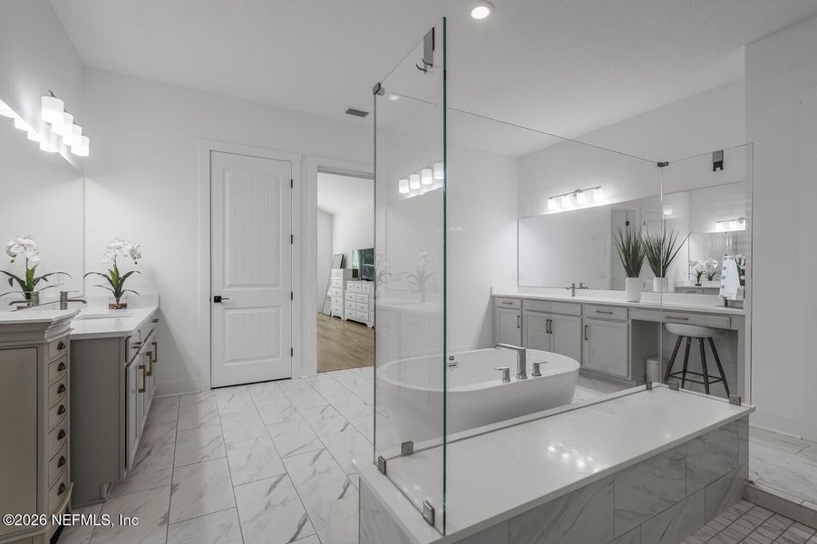 Furnished interior view inside a new home in , Ponte Vedra (Image 53). Furnished interior view inside a new home in , Ponte Vedra (Image 53).