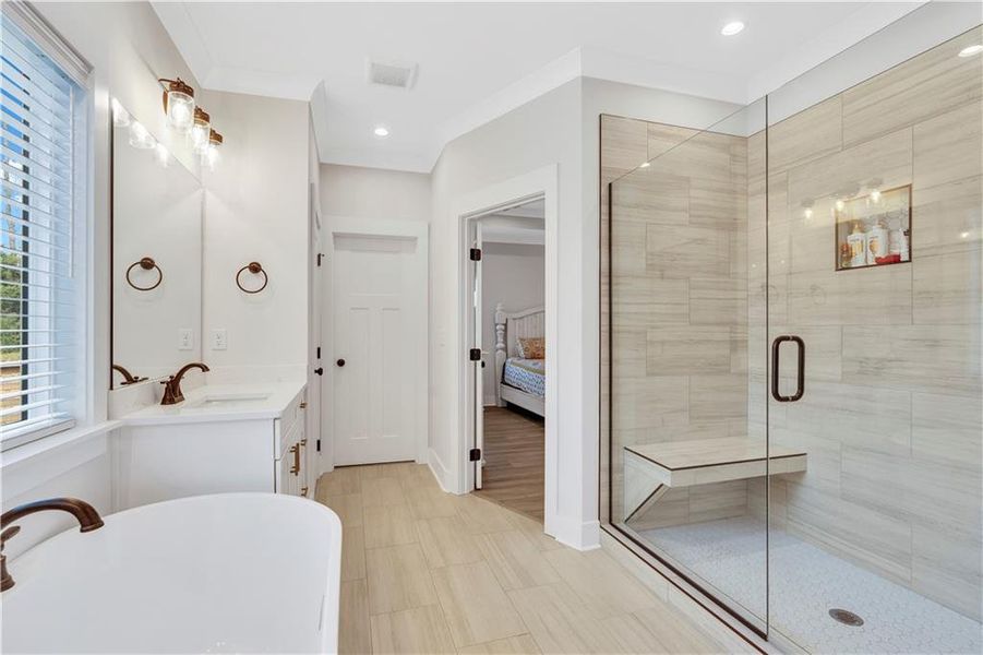 Furnished interior view inside a new home in , Ringgold (Image 7). Furnished interior view inside a new home in , Ringgold (Image 7).