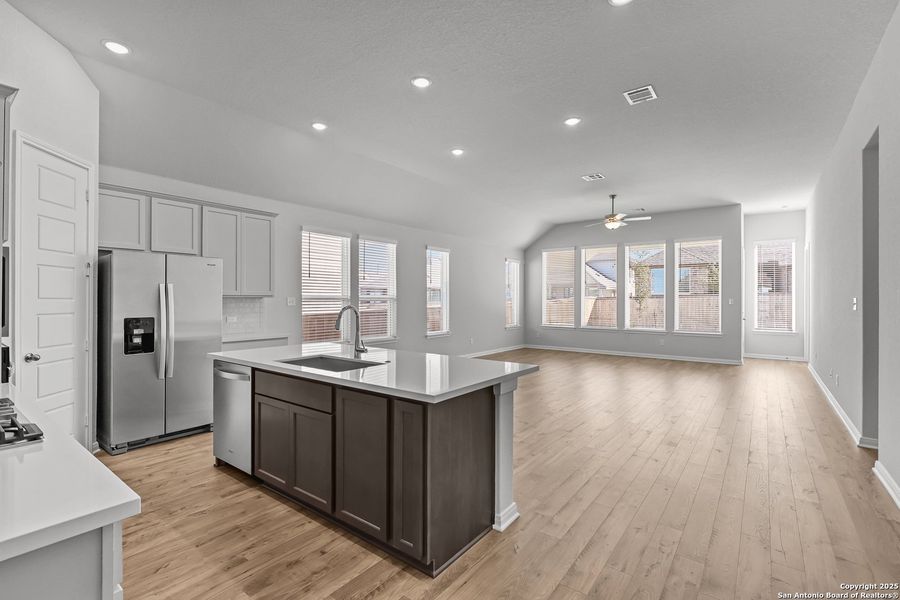 Furnished interior view inside a new home in Mayfair 50', New Braunfels (Image 11).