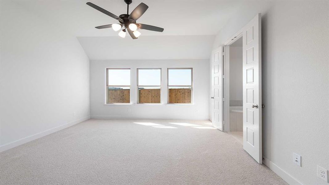 Spacious, unfurnished interior of a new home in The Heights At Uptown Celina 45', Celina (Image 18).