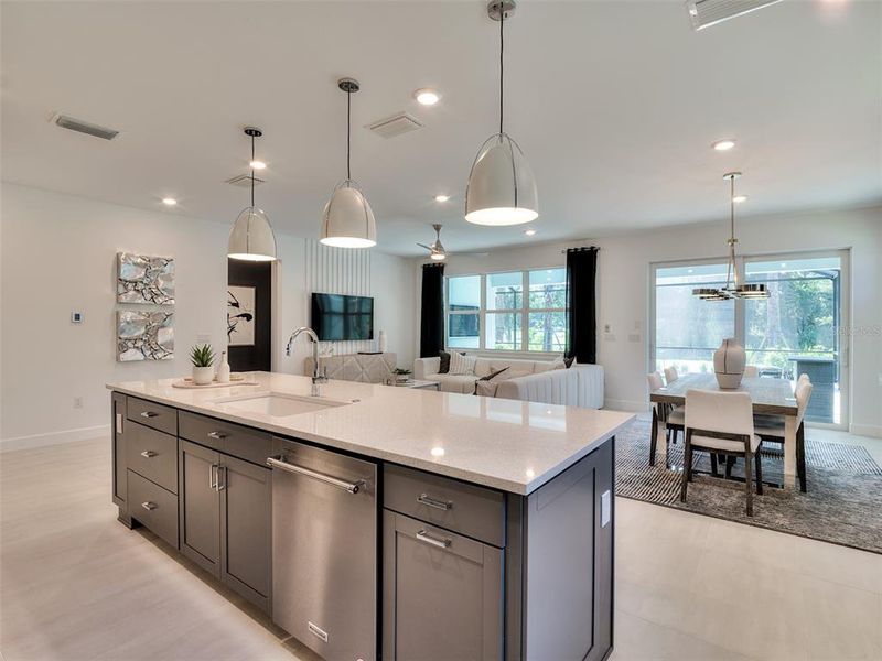 Furnished interior view inside a new home in Shores at Stillwater, Englewood (Image 13). Furnished interior view inside a new home in Shores at Stillwater, Englewood (Image 13).