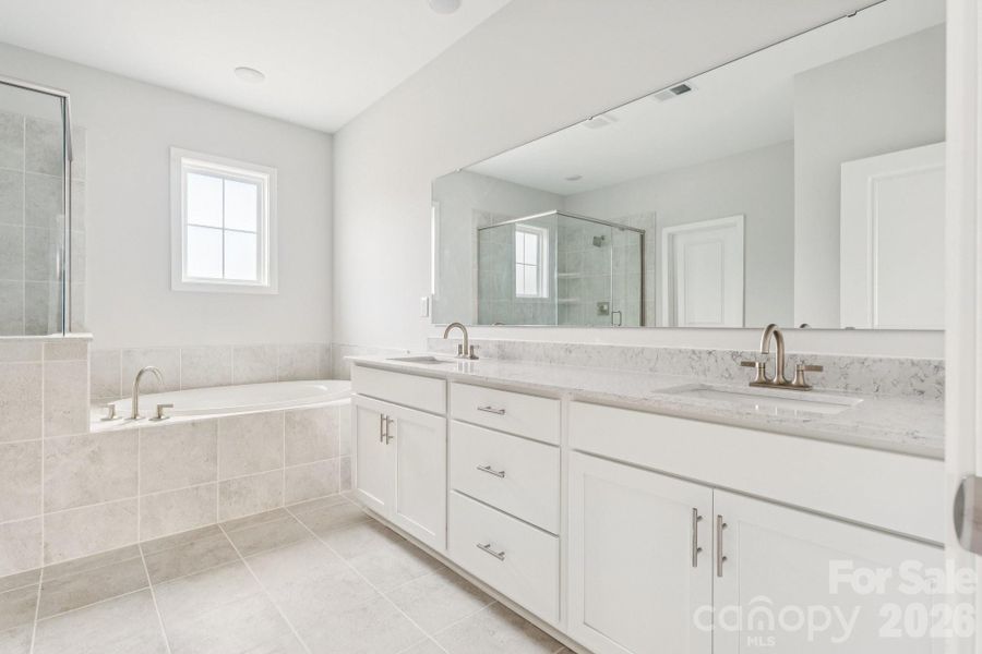 Furnished interior view inside a new home in Stonemill, Monroe (Image 6). Furnished interior view inside a new home in Stonemill, Monroe (Image 6).