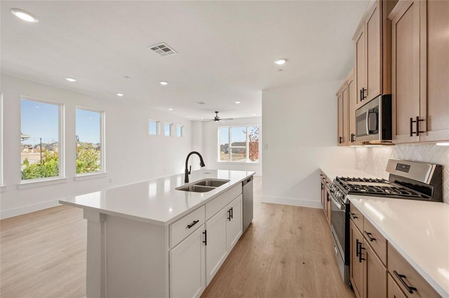 Furnished interior view inside a new home in Talia, Mesquite (Image 8).