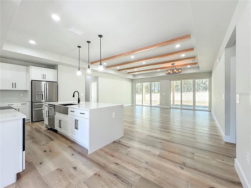 Furnished interior view inside a new home in , Dunnellon (Image 9).