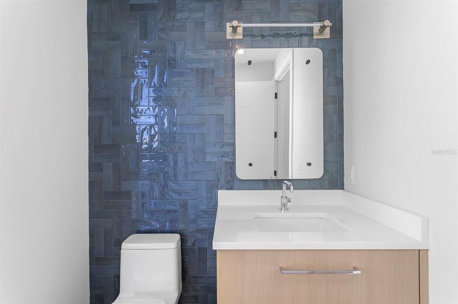 Furnished interior view inside a new home in , Indian Rocks Beach (Image 36).