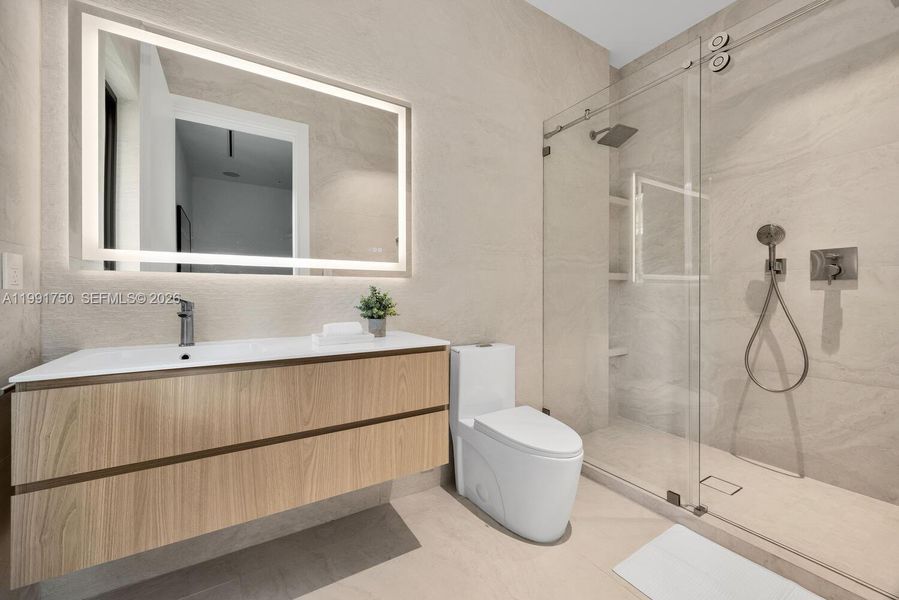 Furnished interior view inside a new home in , Pinecrest (Image 7). Furnished interior view inside a new home in , Pinecrest (Image 7).