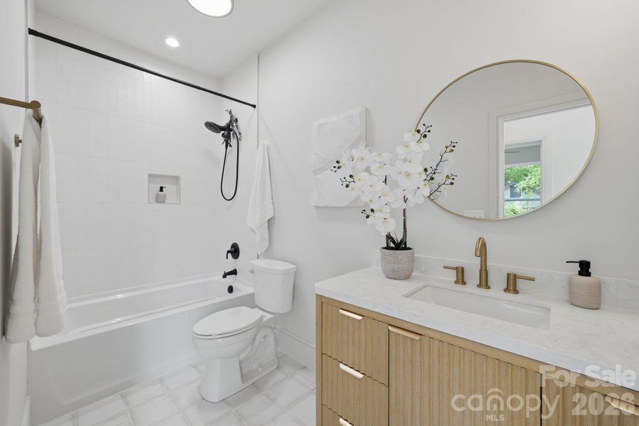 Furnished interior view inside a new home in , Charlotte (Image 33).