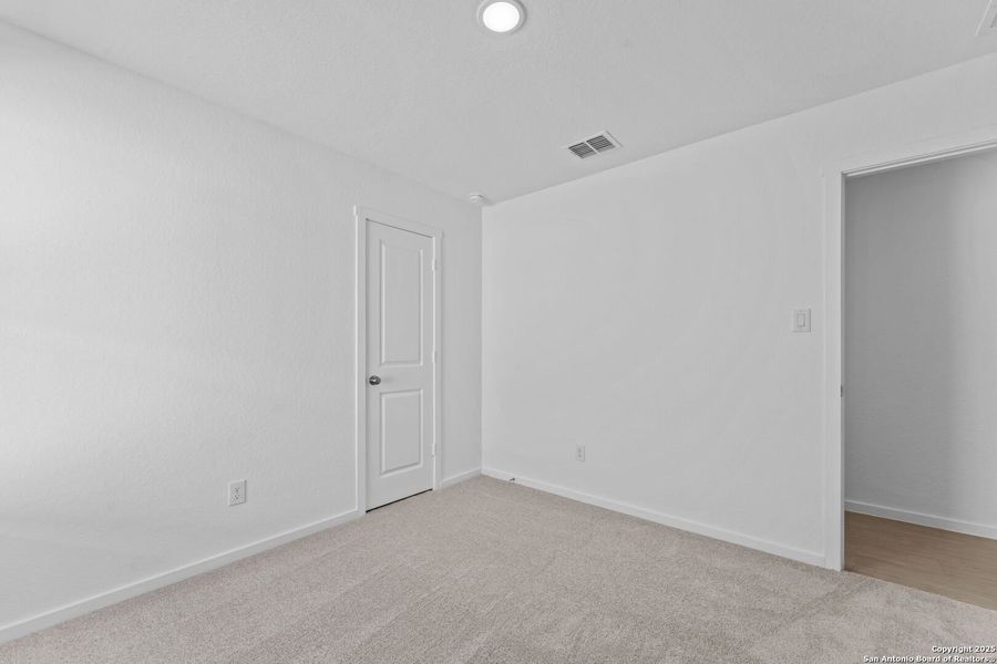 Spacious, unfurnished interior of a new home in Randolph Crossing: Cottage Collection, Converse (Image 9). Spacious, unfurnished interior of a new home in Randolph Crossing: Cottage Collection, Converse (Image 9).