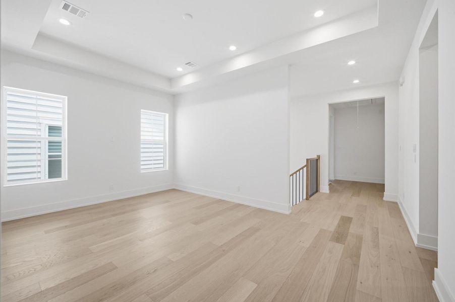 Another view of the expansive game room.