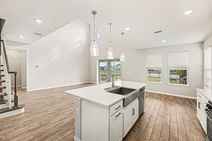 Furnished interior view inside a new home in Eave's Bend at Artisan Lakes, Palmetto (Image 7).