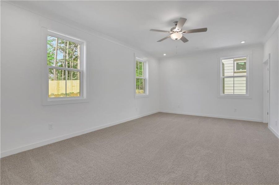 Spacious, unfurnished interior of a new home in Wisteria at GreenHouse, Marietta (Image 22). Spacious, unfurnished interior of a new home in Wisteria at GreenHouse, Marietta (Image 22).